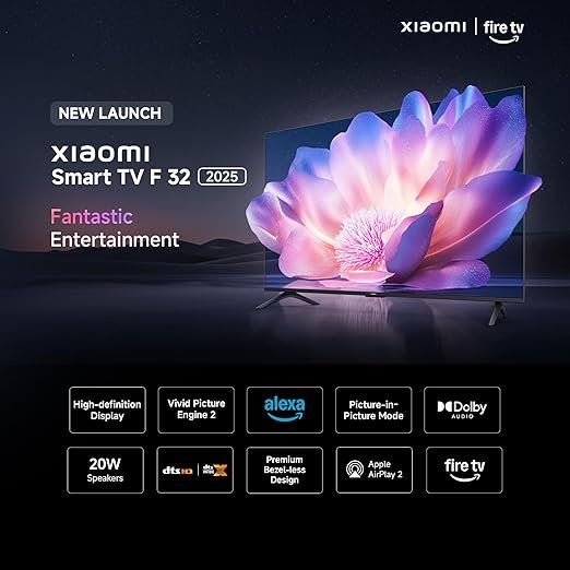 Xiaomi 80 cm (32 inch) F Series HD Ready Smart LED Fire TV L32MB-FIN - Image 12
