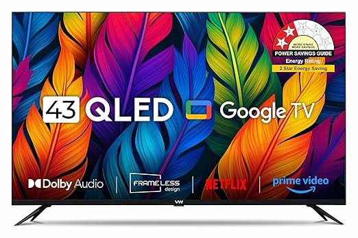 VW 109 cm (43 inches) Pro Series 4K Ultra HD Smart QLED Google TV VW43GQ1 - Image 7