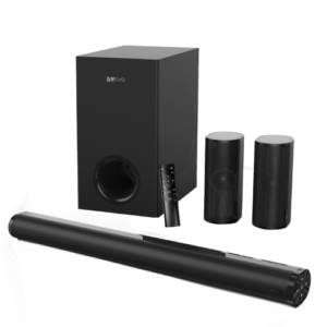 Walta Elite Brio 1450 Soundbar Party Speaker with Subwoofer Audio Output with Bluetooth 5.3 & Multiple Connectivity Options Available (280W)
